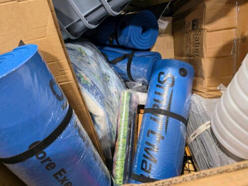 KASTKING fishing pole, yoga MAT, garbage cans, bedding, plastic drum, Ashley Stewart jewelry, deck tiles, rug, & More