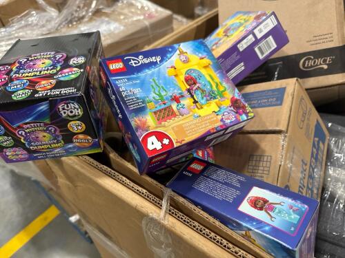 Art, deli containers, petite mystery dumplings, delta product, Disney mermaid Legos, fly rod case, furniture, & More
