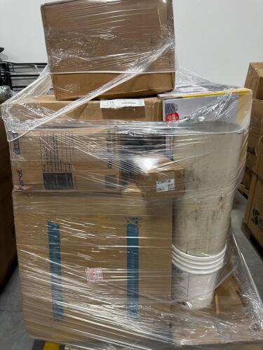 Rolled material, day bright lighting, KARAT pet cup, garbage kit, lighting, furniture & More