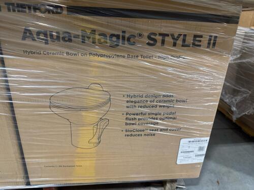 Multiple aqua magic style toilets, swimming pool, scooter, Dorsey nightstand, office chair, RV steps, & More