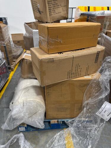 Patio furniture, Mattress, wax beads, Lex Mark printer cartridge 74C0W00, Transfer case RTC 273D &ndash; three & More