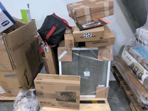 MAXTRAX shovels, nitro gaming monitor, KARRAN sink, KICHLER, Coleman eight person Sky Lodge, applicators, window, electric mobility scooter