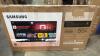 2- samsung 55" tv's, spots on tv screen, shadow, damage to left side of frame but still works, grade d - 5