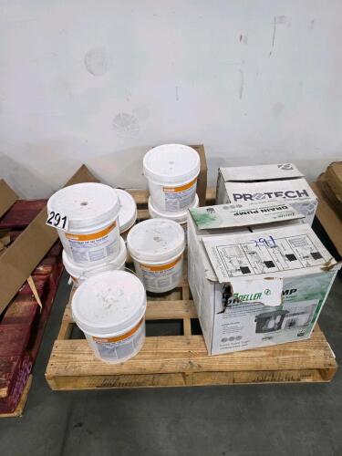 Drain pump, master seal