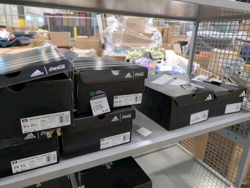 6 pairs of Adidas shoes