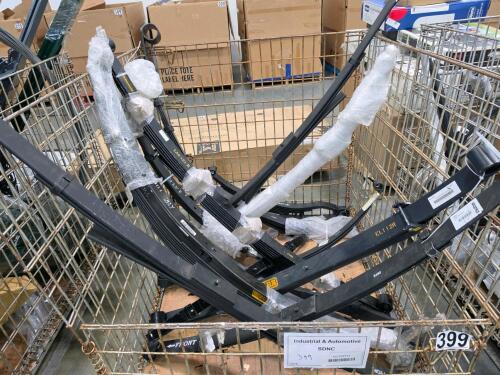 Leaf springs cannot be shipped