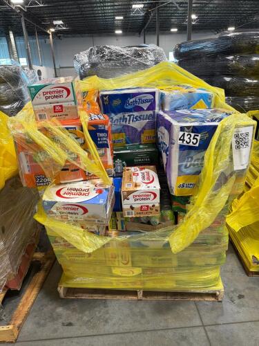 Paper towels, toilet paper, Starbucks dark roast, Premier Protein cafe latte, V8, and more