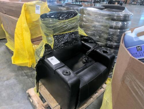 Leather recliner chair Customer return out of original box
