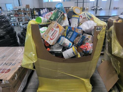 Big box store in the box: pop tarts from protein drinks, Similac, ham, vital proteins, baby formula, cheddar Bay biscuits, organic protein, lotion, pancake mix, puffs, collagen peptides for pirates booty, crispy fried onions, & More