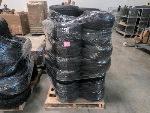 28 small golf cart style tires