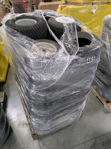golf cart and small tires