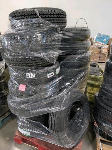 18 tires with rims
