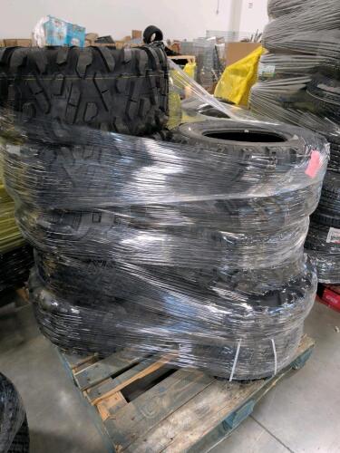Nine off-road/ATV tires
