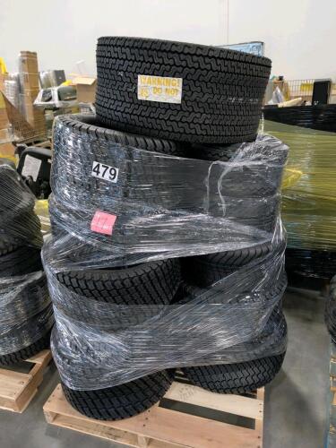 17 smaller tires/tractor