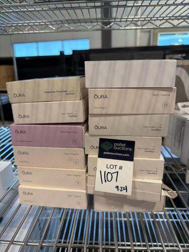 Approximately 13 oura rings