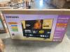 LG 55 inch TV, corner on the left bottom has damage, Gray D