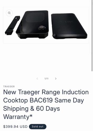 2- BAC619 induction cooktop for Traeger grill