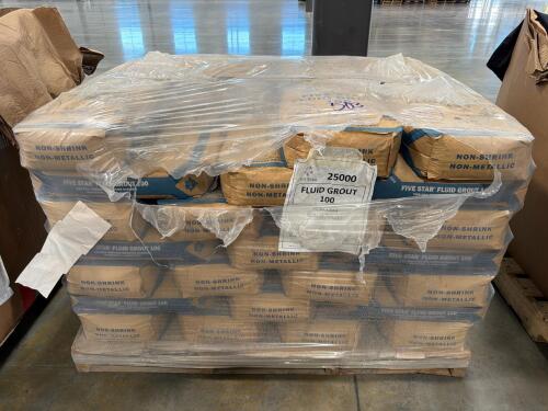 Five star fluid grout 100 non-shrink non-metallic