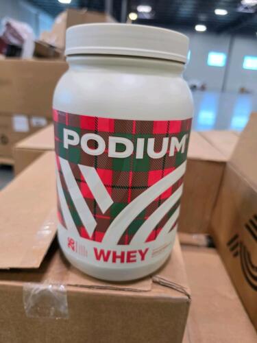 Podium whey protein gingerbread, expires 03/2027