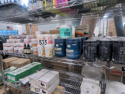 Supplements, vitality extract, collagen peptides, creatine