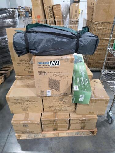 Multiple tents
