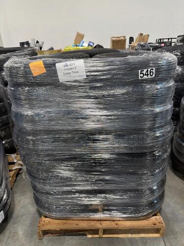 24 trailer tires/18 with wheels