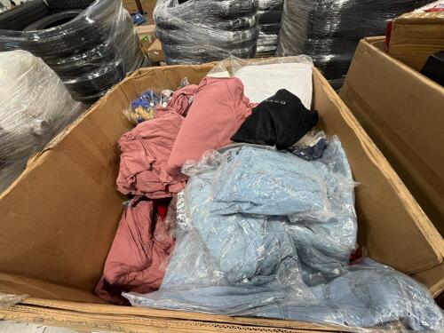 Clothing: CHUBBIES, Hayes, George, Charles and Keith, Oliver Logan, Kenneth Cole, SCOOP, Ashley Stewart, Mary Square, true classic, CERNUCCI, French toast, DRACO: Bella Canvas T-shirt, & More