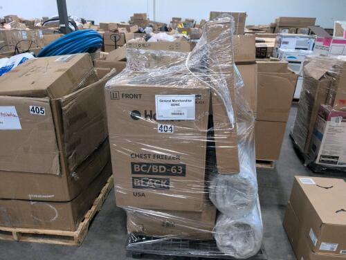 Chest freezer, mattress Kelly Green essential sweats, light/fan cover? & More