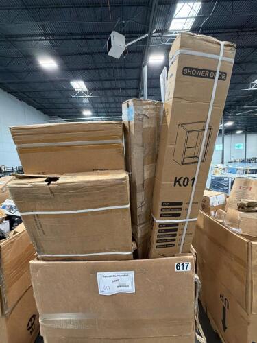Shower door piece, automotive parts, mattress, & More