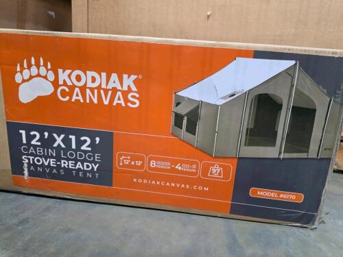 Kodiak canvas 12 x 12 cabin lodge