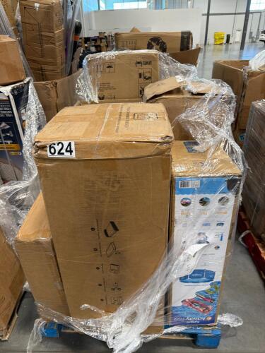 Swimming pool, luxury mattress, another swimming pool, another mattress, acoustic audio AA15LBS and more