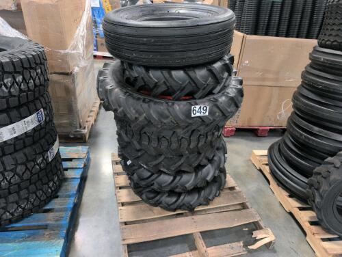 8 tractor style tires