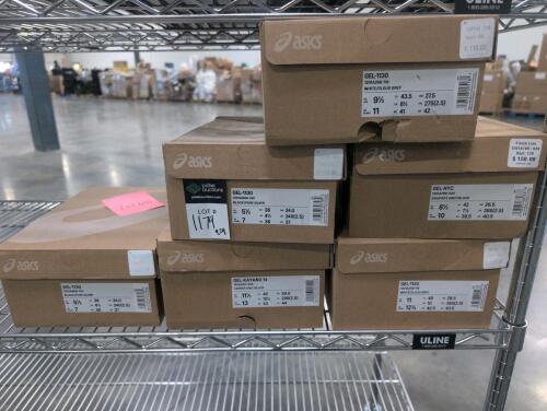 6 Asics shoes