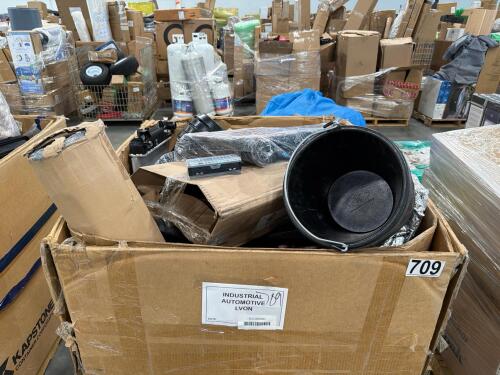 Industrial/automotive, engine works, farm grade buckets, tool set, brake pads, TIMKEN, safety cone bases, radiator, & More