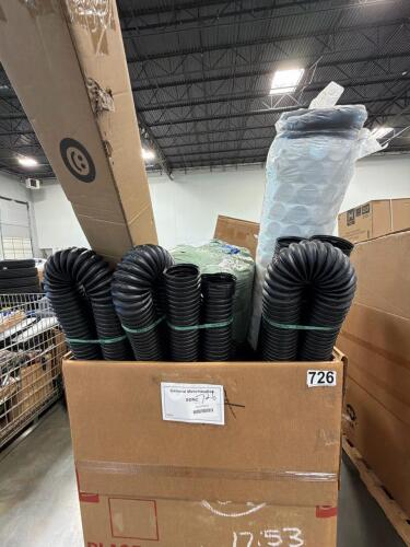 Gutter, rolled mattress, aquarium power outlet, and more