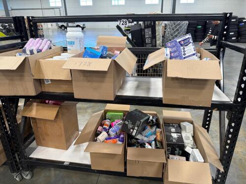Health and beauty items, body cream, hair remover, Afterburn High Quality Protein Whey Vanilla, Navigator Voyage, Amor In Roma, other perfumes and colognes, toothpaste, Nutrafol Men, Double Alligator Blanco, Black Wolf Sonic Scalp, hair gel, deodorant, Ty