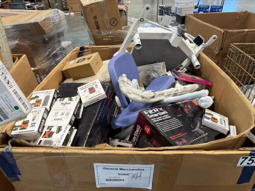 Smart dumbbells, multiple replacement kit key fob, chair piece, weights, books, Vivint outdoor products, & More