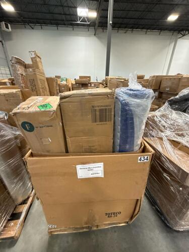 55 inch TCL TV, mattress, full 10 inch mattress LED light strip, & More