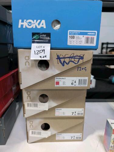Three ON shoes, hoka shoe