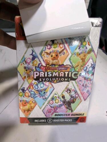 Pok&eacute;mon Scarlet and Violet prismatic evolutions booster bundle
