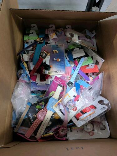 Box of kids watches