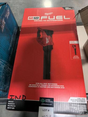 Milwaukee M1 18 blower, 3017&ndash;20