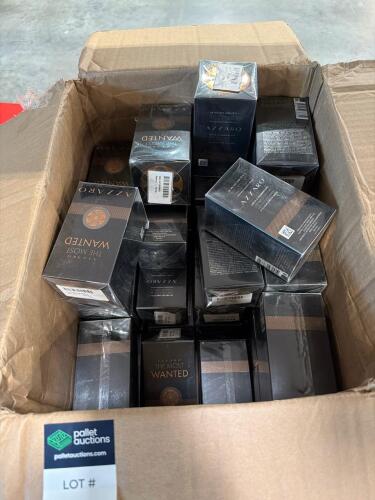 Box of AZZARO the most wanted colognes