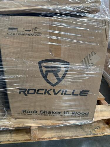 Sealy queen mattress, Alice goes to Wonderland pinball machine carton B, UV adapter vents, Rockville Rock shaker 10 subwoofer, Graco car seat, & More
