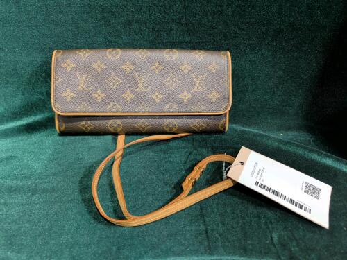 Authentic Louis Vuitton twin handbag monogram canvas GM