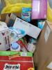 Big box store in a box: milk phone, diapers, peppered gravy, garbage bags, Gain, Velveeta, quest protein chips, forks, & More - 3