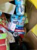 Big box store in a box: milk phone, diapers, peppered gravy, garbage bags, Gain, Velveeta, quest protein chips, forks, & More - 5