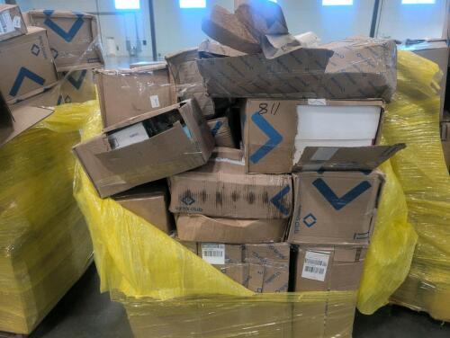Big box store in a box: chips, gogo squeeze, applesauce, garbage bags, Cascade, Kleenex, soap, & More