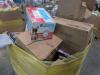 Big box store in a box: spoons, absorb pads, hefty garbage bags, rug, shaving blades, paper towels, Kleenex, clothing, hoodies, kids toys, and much more - 3
