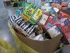 Big box store in a box food and and household items: coffee, Thai boost, olive oil, cascade, rice, Harmon hammer, diapers, swiffer heavy duty, Kleenex, oatmeal, Kool-Aid, barbecue sauce, - 2